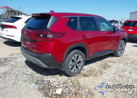 2023 Nissan Rogue Sv Intelligent Awd из США, поврежденный, VIN JN8BT3BB6PW202028